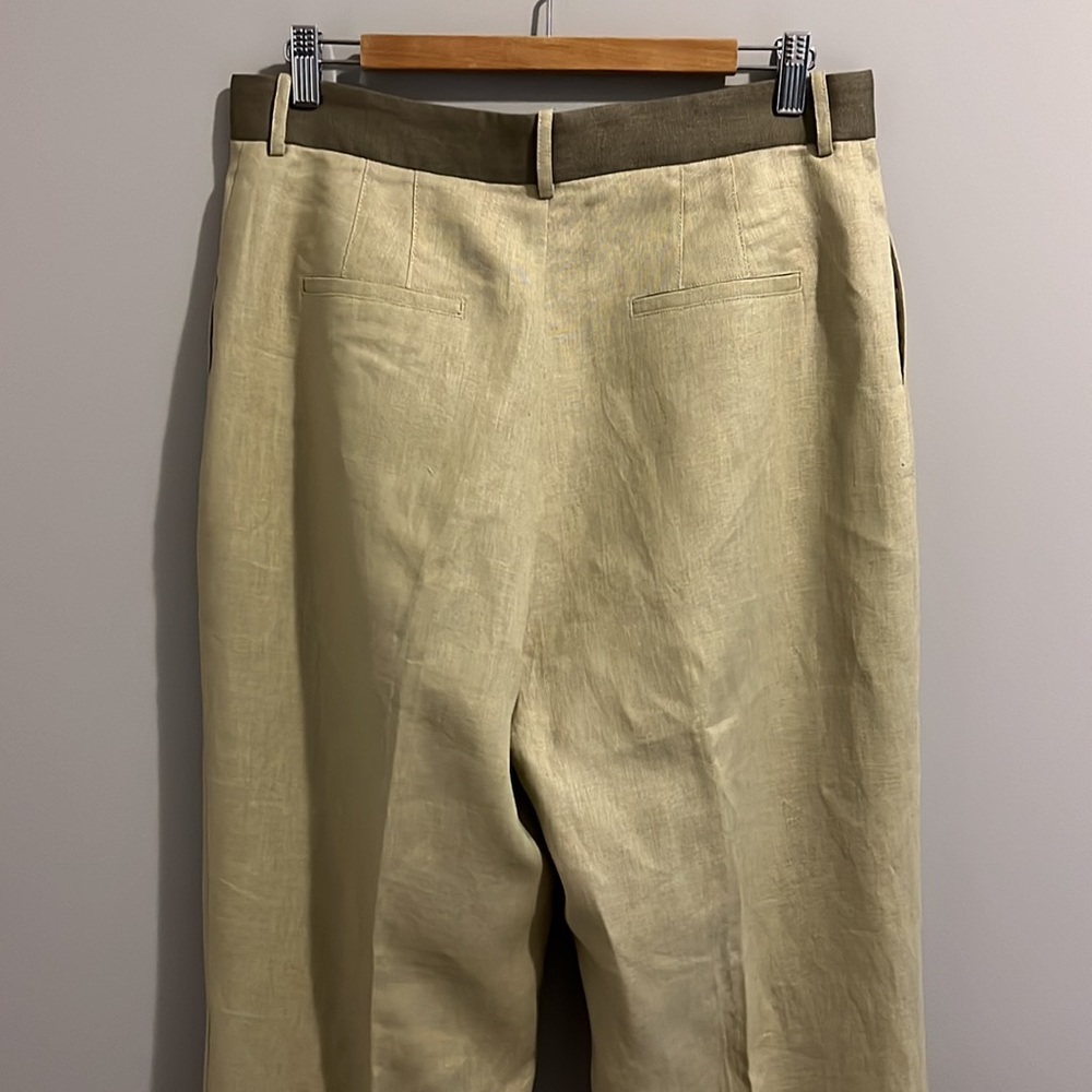 ✨H.P.✨ NWTS F.P. TAILORED LINEN PANTS (10) - Picture 7 of 15